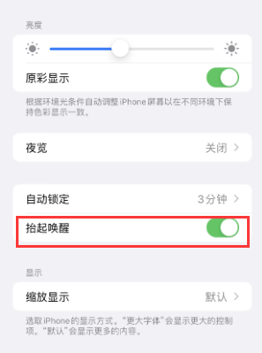 廊坊苹果授权维修站分享iPhone轻点无法唤醒怎么办