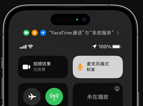 廊坊苹果授权维修网点分享iPhone在通话时让你的声音更清晰 