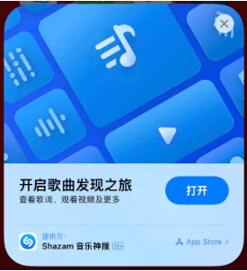 廊坊苹果14维修站分享iPhone14音乐识别功能使用方法 