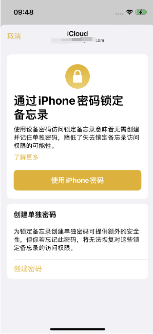 廊坊苹果14维修店分享iPhone 14备忘录加密方法教程 