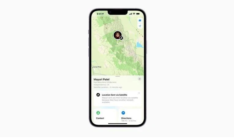 廊坊苹果14维修分享iPhone14系列中 FindMy功能通过卫星分享位置方法教程 