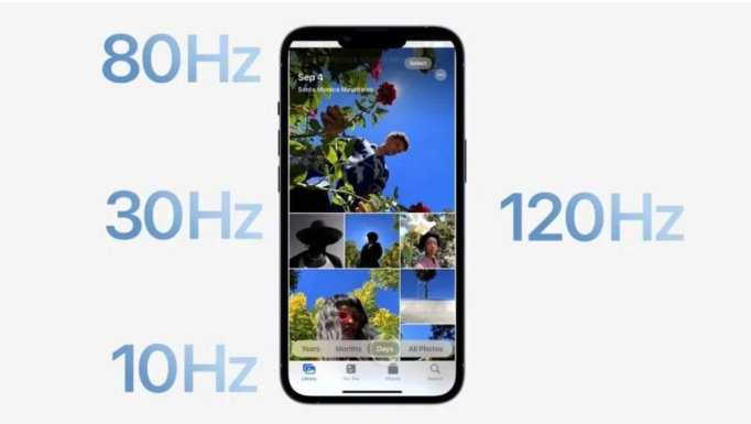 廊坊苹果14维修分享iPhone 14有高刷吗 