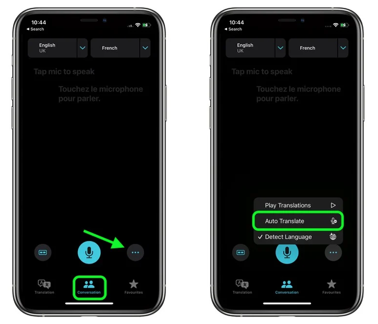 廊坊苹果手机维修分享iOS 15 “翻译” App 新改进 