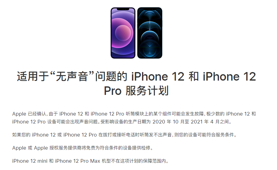 廊坊苹果手机维修分享iPhone 12/Pro 拨打或接听电话时无声音怎么办 