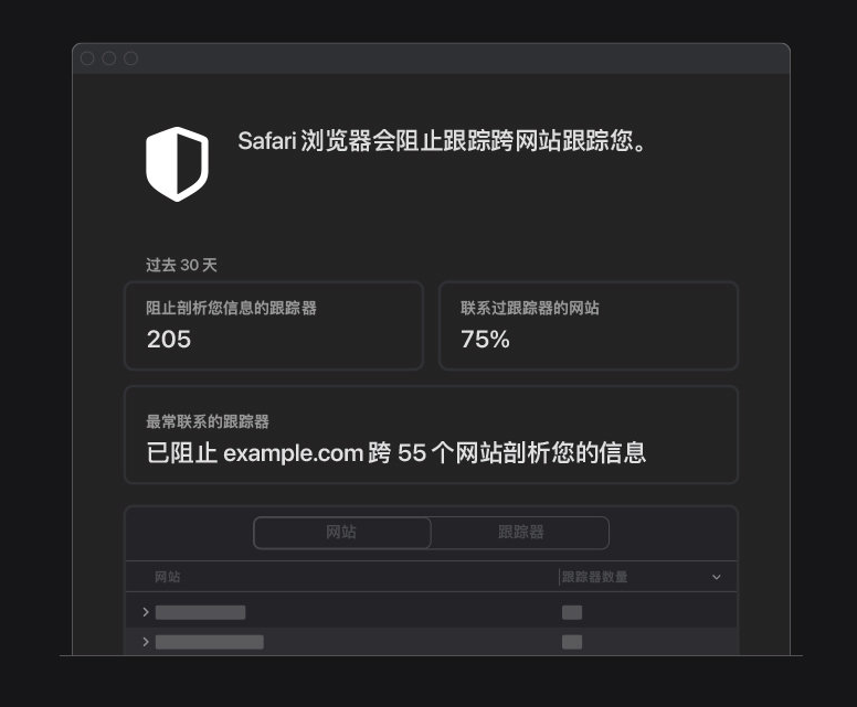 廊坊苹果手机维修分享如何在 Safari 浏览器中查看和打开隐私报告 