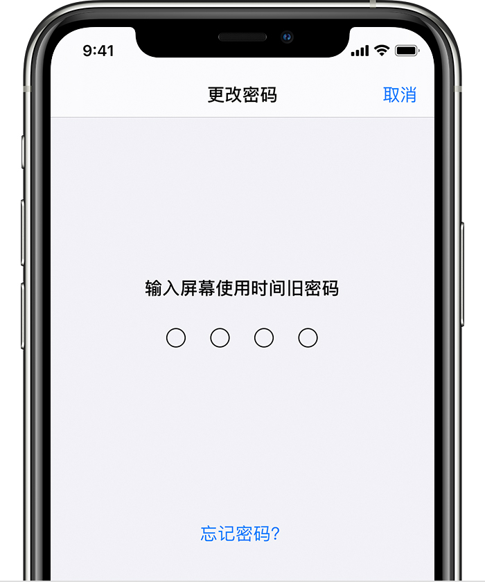 廊坊苹果手机维修分享iOS 14 忘记屏幕使用时间密码怎么办 